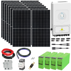  6KW HIBRID NAPELEMES RENDSZER (SZIGETZEM 48V) - ARDAX - DEYE 6